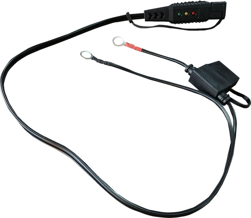 BS Battery BT03 Battery Charge Indicator with LED Battery Tester Black Each