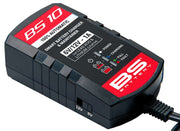 BS Battery BS10 BATTERY CHARGER BS10 6V/12V-1A - UK Plug Black Red Combination Maintenance Each