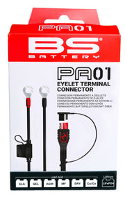 BS BATTERY PA-01 EYELET CONNECTOR Black Each