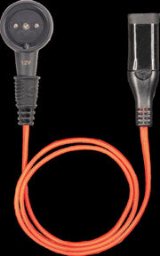TecMate OptiMate™ Magnetic Clip Connection Connector Cable Black #O-97C12