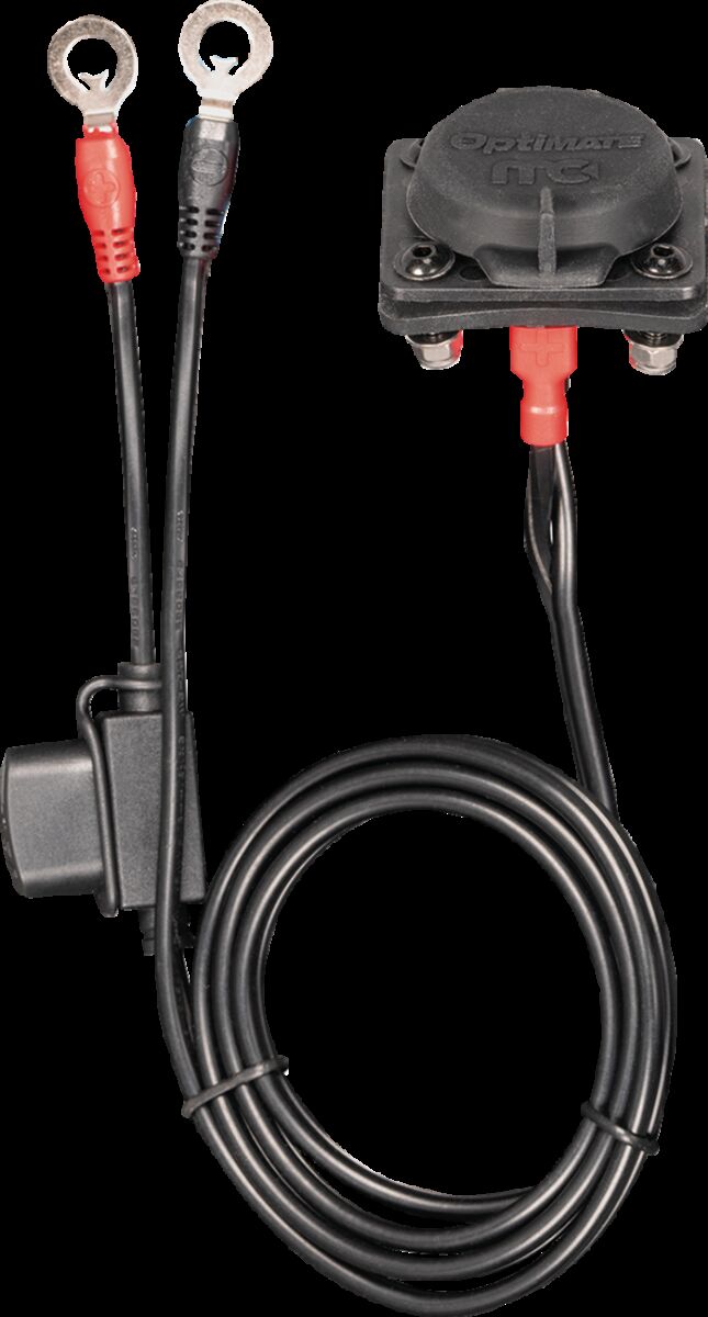TecMate OptiMate™ Magnetic Port Connection Black #O-97P12