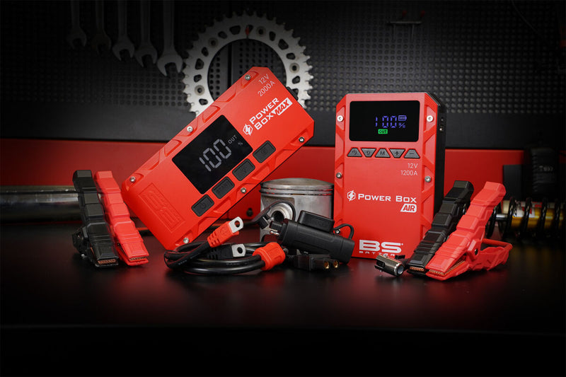 BS Battery Power Box Max Charger Station Red Each