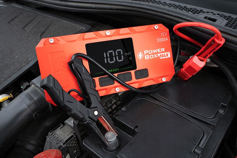 BS Battery Power Box Max Charger Station Red Each