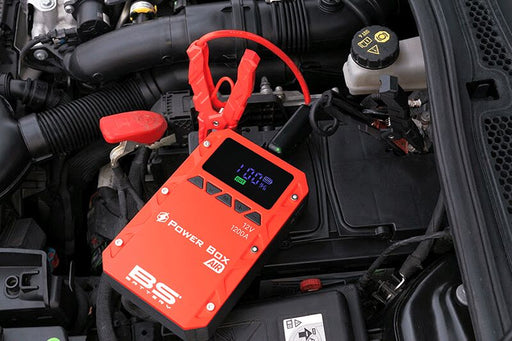 BS Battery Power Box Air Charger Station Red