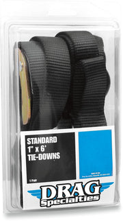 Drag Specialties 1" Standard Tie-Downs
