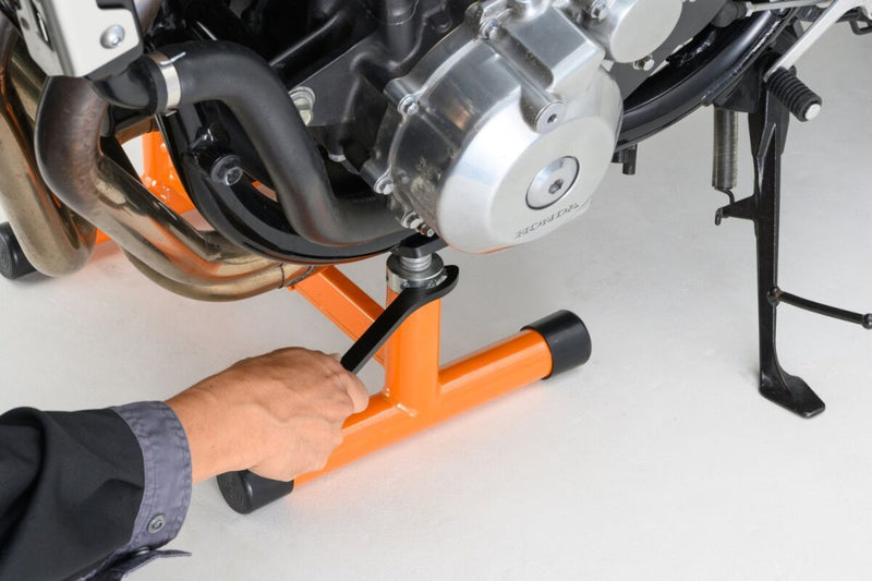 Daytona Adjustable Lift Stand Orange Service