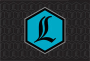 Legend Suspension REVO ARC Reservoir Decal Black Teal Blue Pair