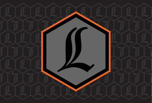 Legend Suspension REVO ARC Reservoir Decal Black Orange Pair