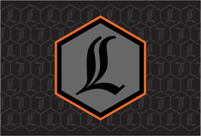 Legend Suspension REVO ARC Reservoir Decal Black Orange Pair