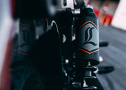 Legend Suspension REVO ARC Reservoir Decal Black Orange Pair #43202401