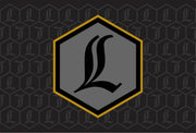 Legend Suspension REVO ARC Reservoir Decal Black Gold Pair
