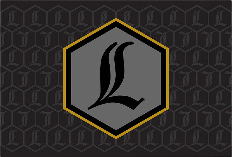 Legend Suspension REVO ARC Reservoir Decal Black Gold Pair