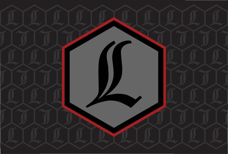 Legend Suspension REVO ARC Reservoir Decal Black Red Pair