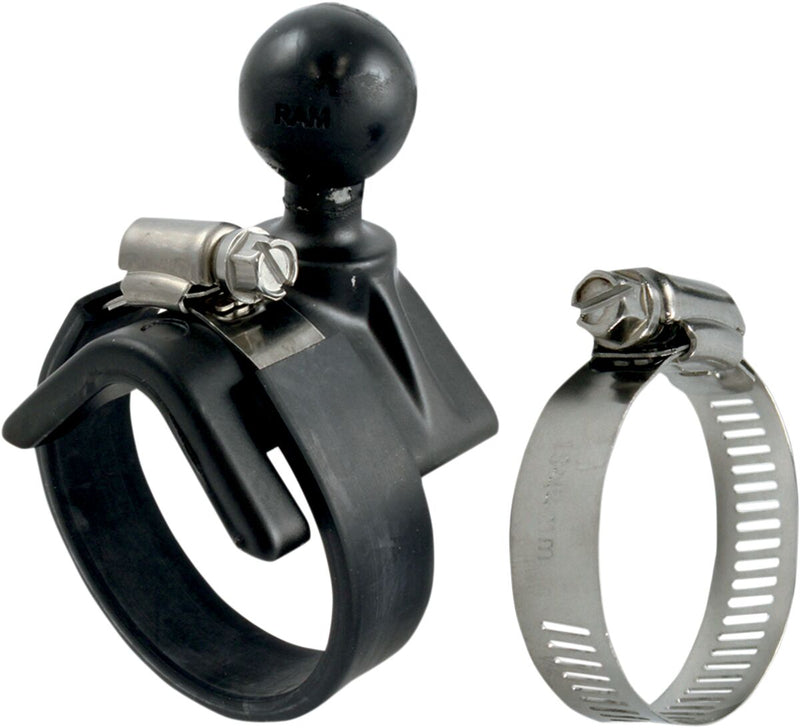 RAM Mounts Universal Ball Mount Base Black Powder-Coated Mounting Aluminium Rubber Kit