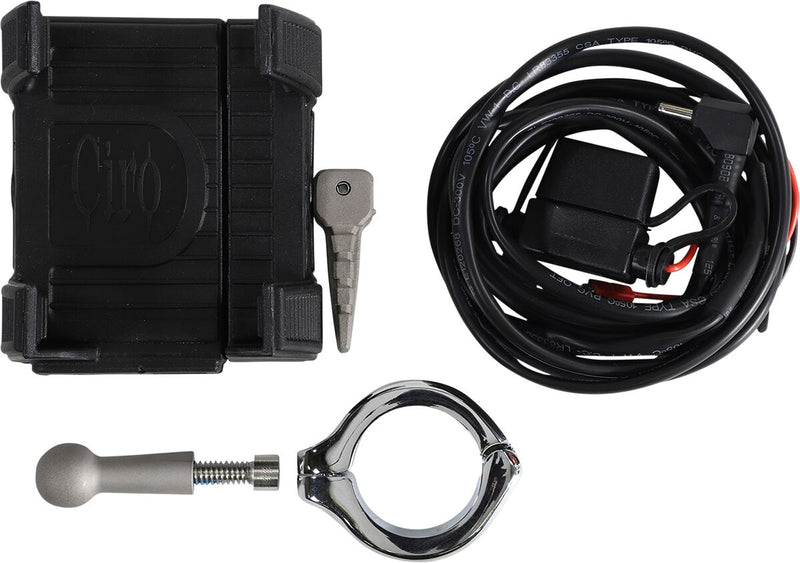 Smartphone/GPS Holder with Charger