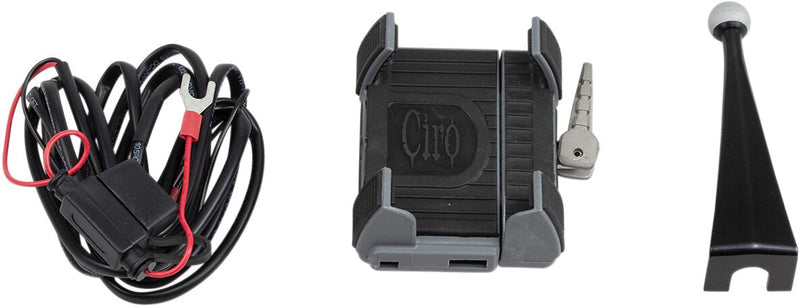Smartphone/GPS Holder with Charger Classic,
Touring