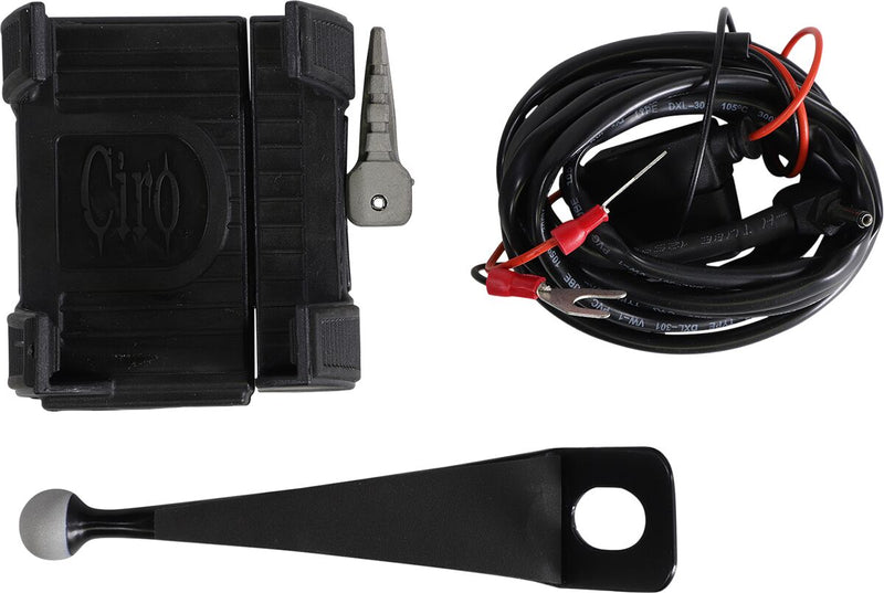 Smartphone/GPS Holder with Charger Touring,
Trike
