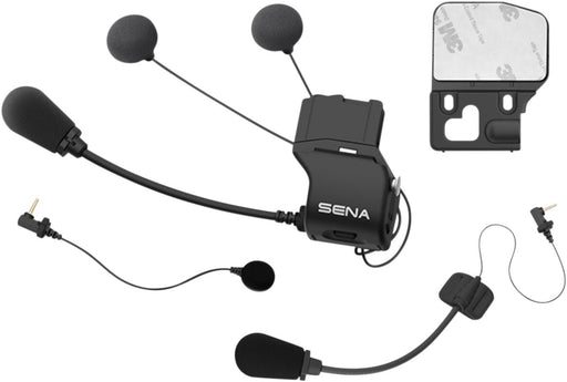 Sena Headset/Intercom Mount/Clamp Kit 20S EVO 30K Black Attached Boom #SC-A0318