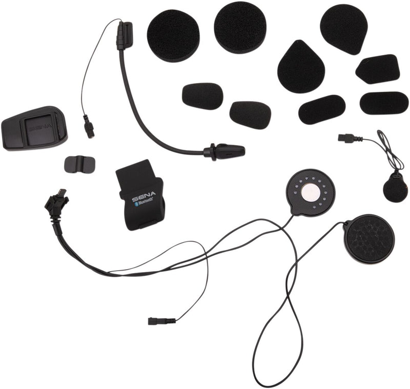 Sena SMH5/ SMH5-FM Headset Accessory Clamp Kit Black