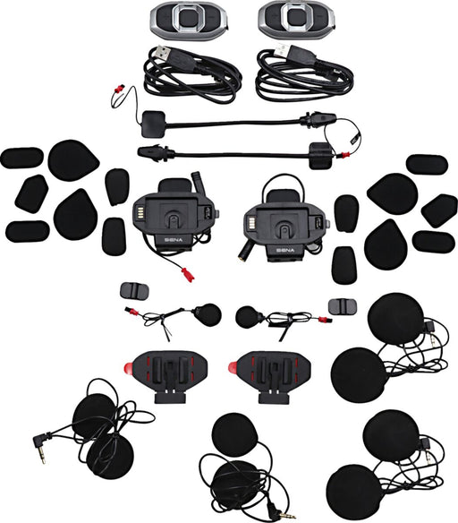 Sena SF4 Bluetooth® Communication System Black Wireless Dual Kit