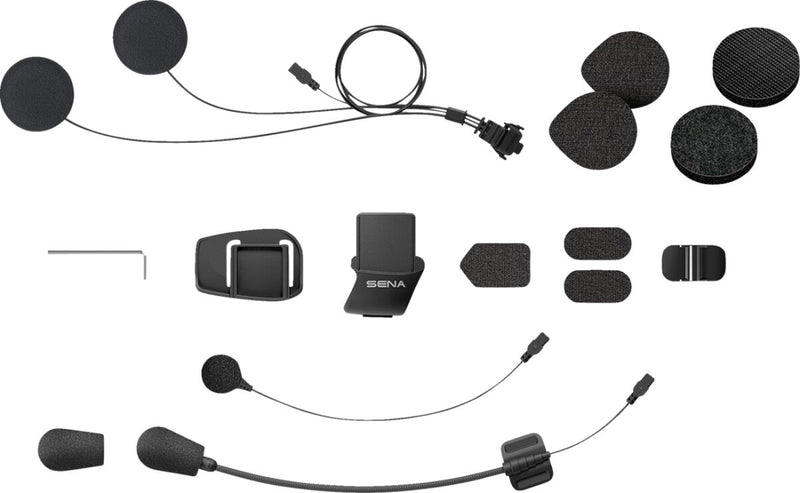 Sena Headset/Intercom Mount/Clamp Kit 5S Black Attached Boom #5S-A0201