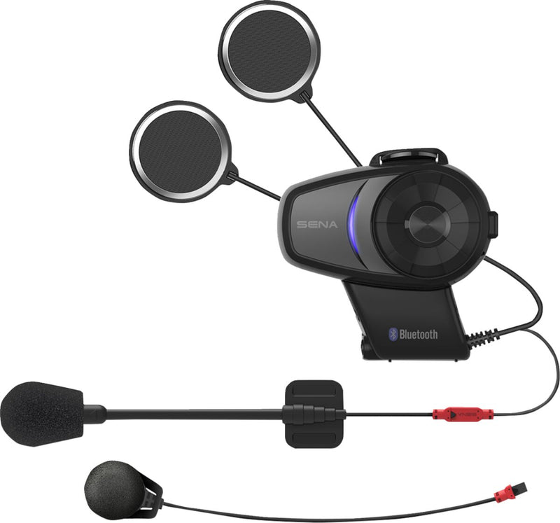 Sena 10S Headset/Intercom Supply Kit Helmet Headset Black Pair #10S-02D