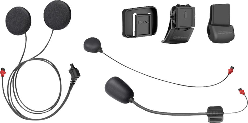 Sena Headset/Intercom Mount/Clamp Kit 50C Black Attached Boom #50C-A0311