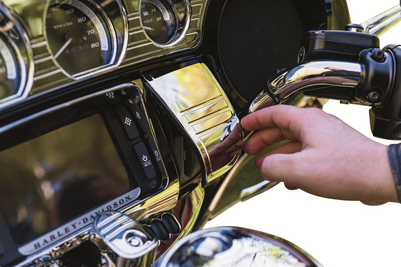 Kuryakyn Tri-Line Stereo Trim #7240