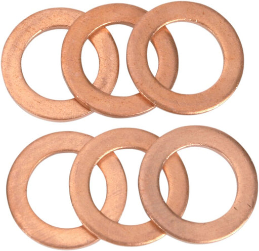 Goodridge Crush Washers Copper 11,1 mm (7/16") 6 Pack #44518HD-6
