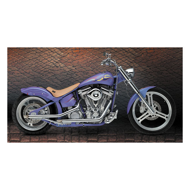 Drag Pipes (40"). Chrome