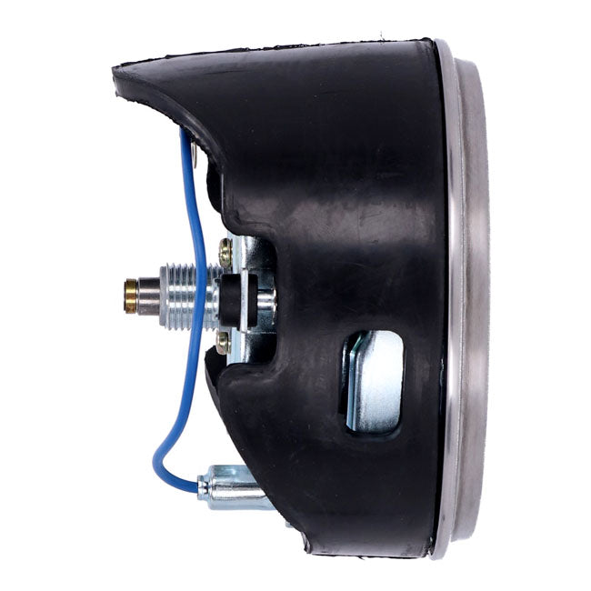 MCS FL Speedometer, ''62-67 Electra Face'', Black/Silver. 2:1 Mph