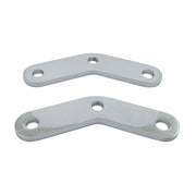 MCS Softail Passenger Peg Riser Brackets. Chrome – 1984–1999 Softail
