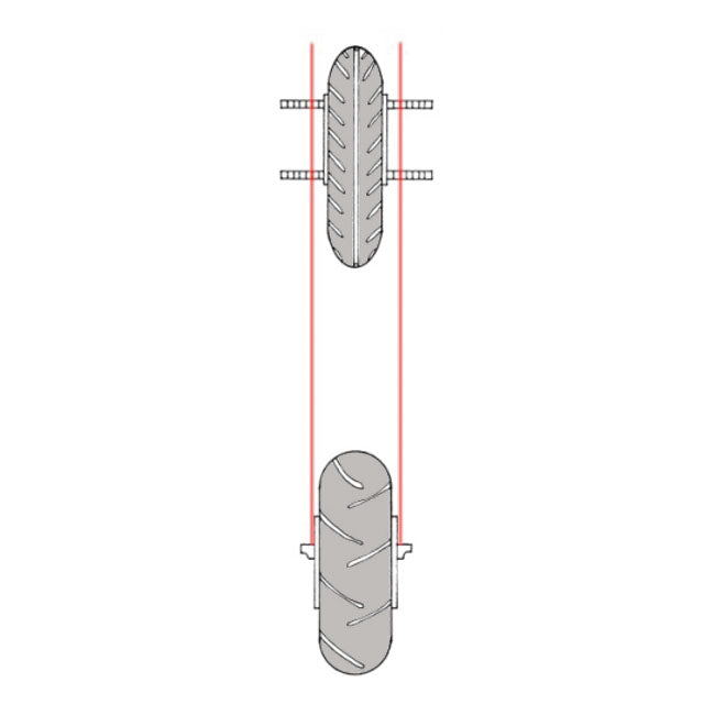 Profi Products B.a.t. (Bike Alignment Tool) Laser Alignment