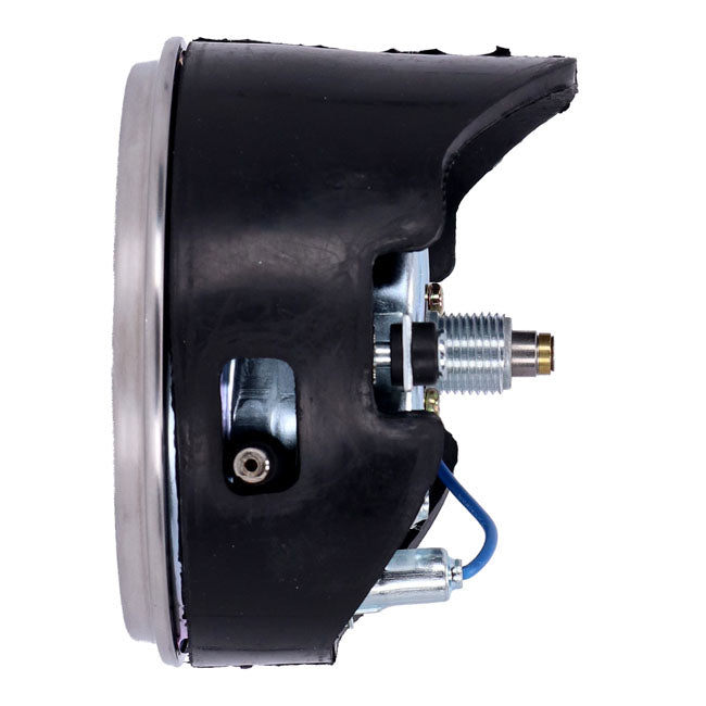 MCS FL Speedometer, ''36-40 Face'', White. 2:1 Mph