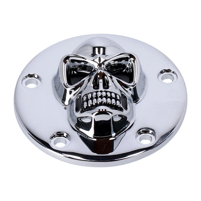 MCS Skull Point Cover 5-Hole. Chrome – 1999–2017 Twin Cam