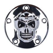 MCS Skull Point Cover 5-Hole. Chrome – 1999–2017 Twin Cam