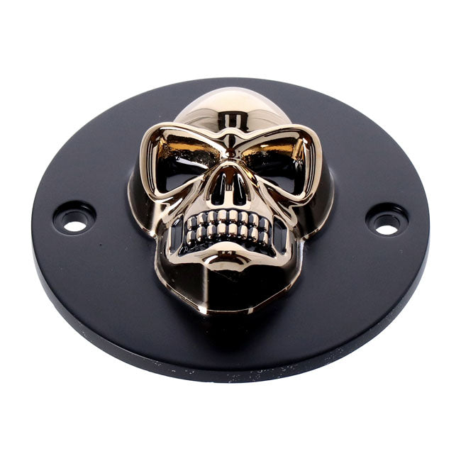 MCS Skull Point Cover. Black/Gold – 1970–1999 Big Twin; 2004–2022 XL…
