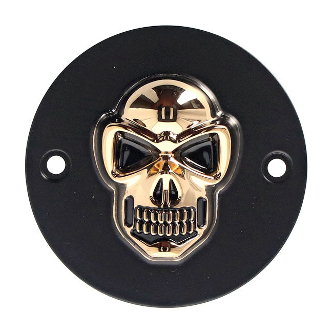 MCS Skull Point Cover. Black/Gold – 1970–1999 Big Twin; 2004–2022 XL…