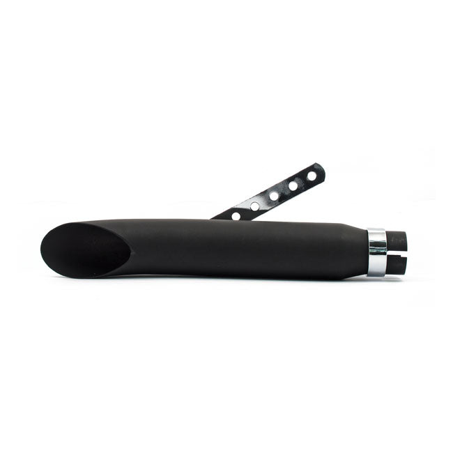 MCS Turn Out Universal Muffler 16" Long Black – 1 3/4" Diameter Headers