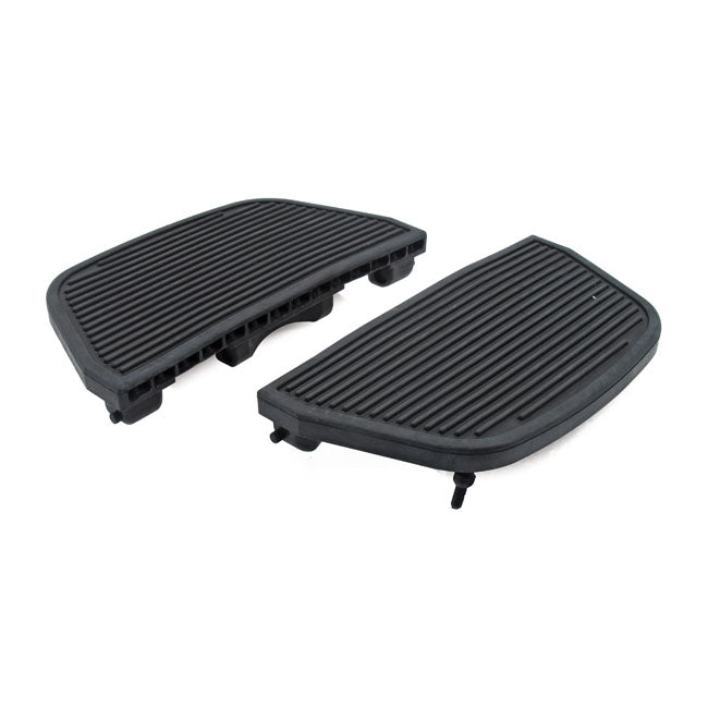 MCS Passenger Floorboard Pads. Black – L1986–2026 FLT/Touring; 1986–2026 FL…