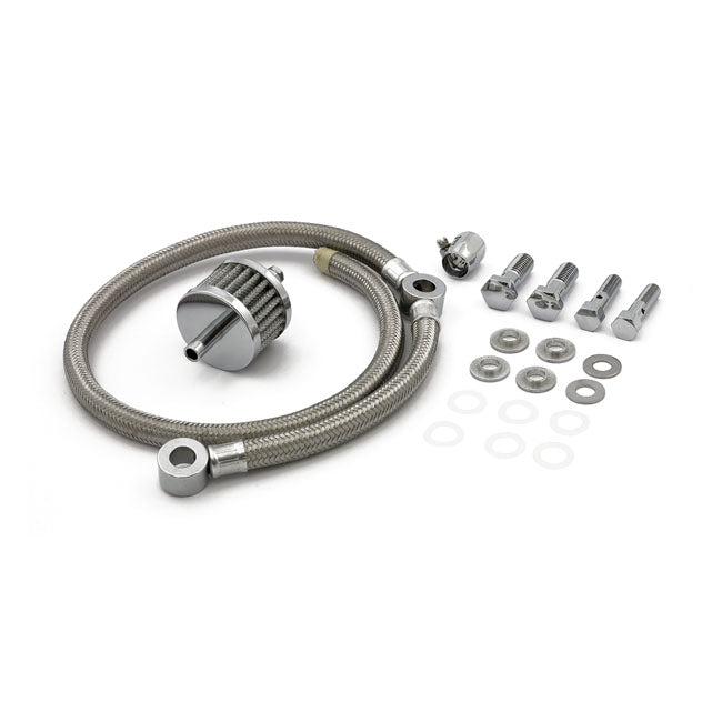 MCS Air Cleaner Breather Kit – 1993–2025 Big Twin in Custom…