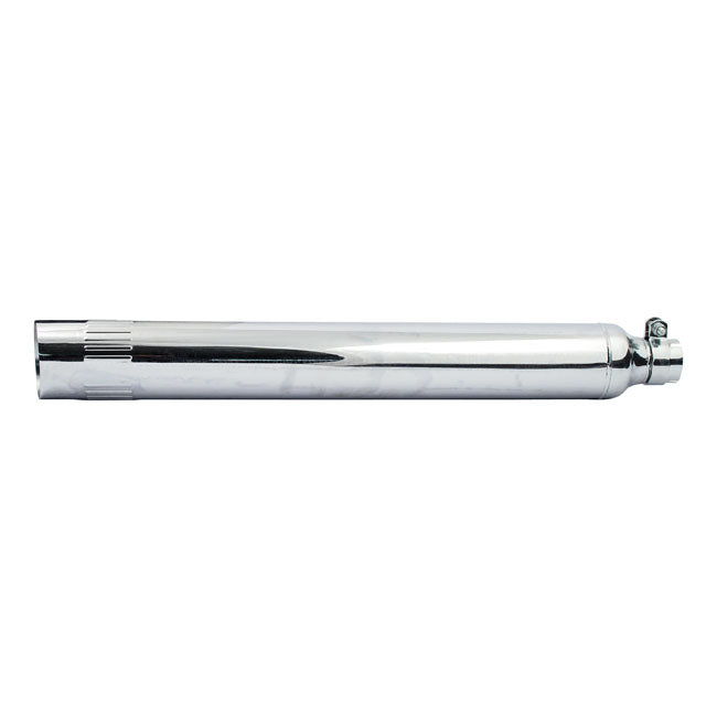 70-84 OEM Style Electra Ribbed Muffler 28" Long Chrome