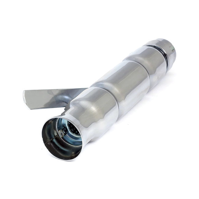 MCS Wrestler Universal Muffler 13" Long Chrome – 1 3/4" Diameter Headers