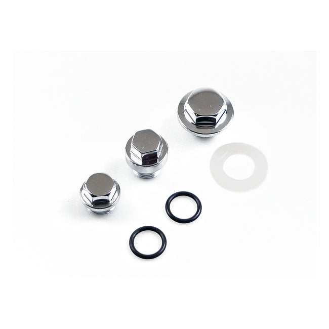 Colony Oil Pump and Crankcase Plug Set – 1968–1980 Big Twin