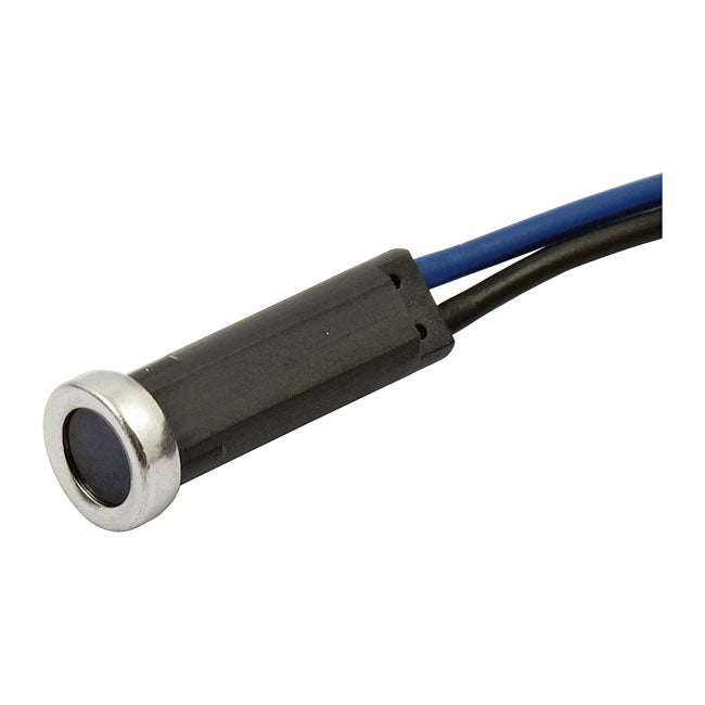 MCS Custom 5/16" LED Indicator Light. Blue Lens – Universal