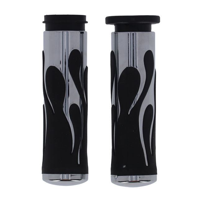 MCS Handlebar Grip Set, Shell Shock – 2008–2025 H-D with E-throttle