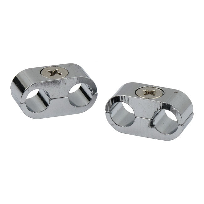 MCS 8mm Spark Plug Wire Separator. Smooth, Chrome – Universal