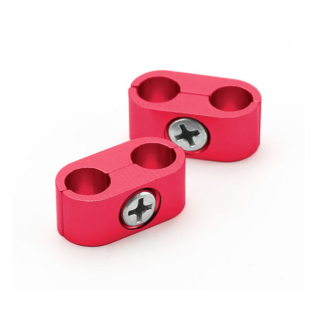 MCS 8mm Spark Plug Wire Separator. Smooth, Red – Universal