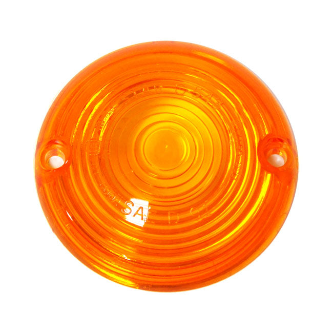 MCS 36-85 FL Style Turn Signal Replacement Lens. Amber – 1963–1985 FL; FLH