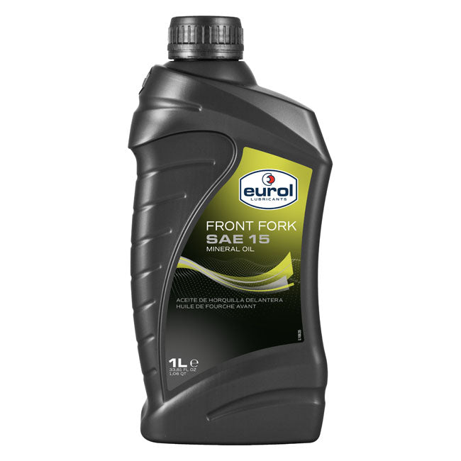 Eurol SAE 15w Fork Oil. 1 Liter – Same Use as Standard Type E Harley Oil